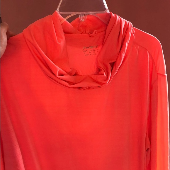 Lightweight cowl neck sweater pink - Picture 5 of 5